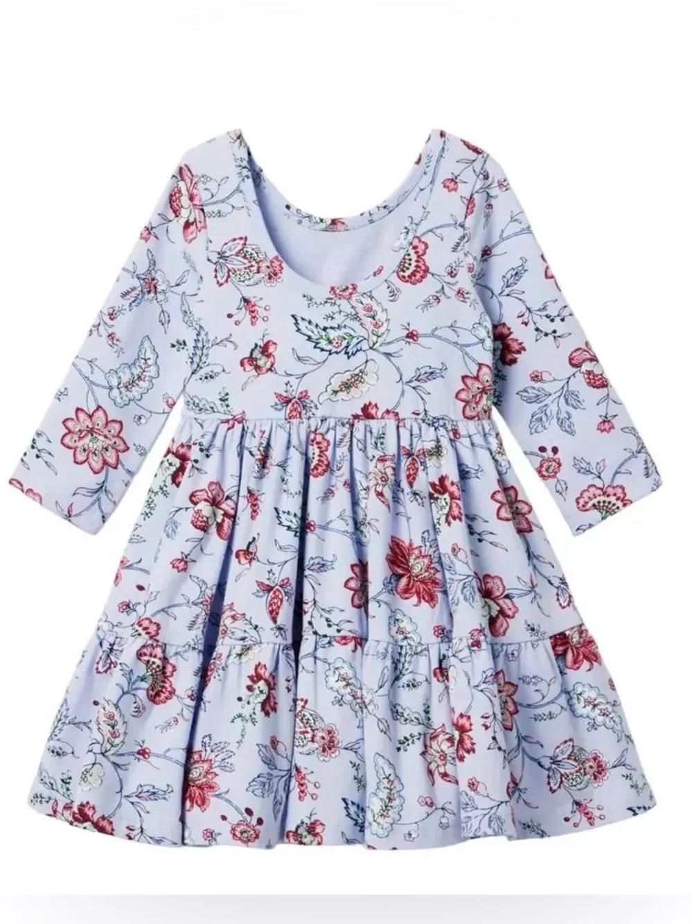 Janie and Jack 3/4 Sleeve Fall Jersey Dress